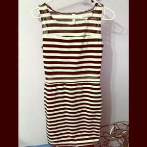 White and Black dress size S great condition